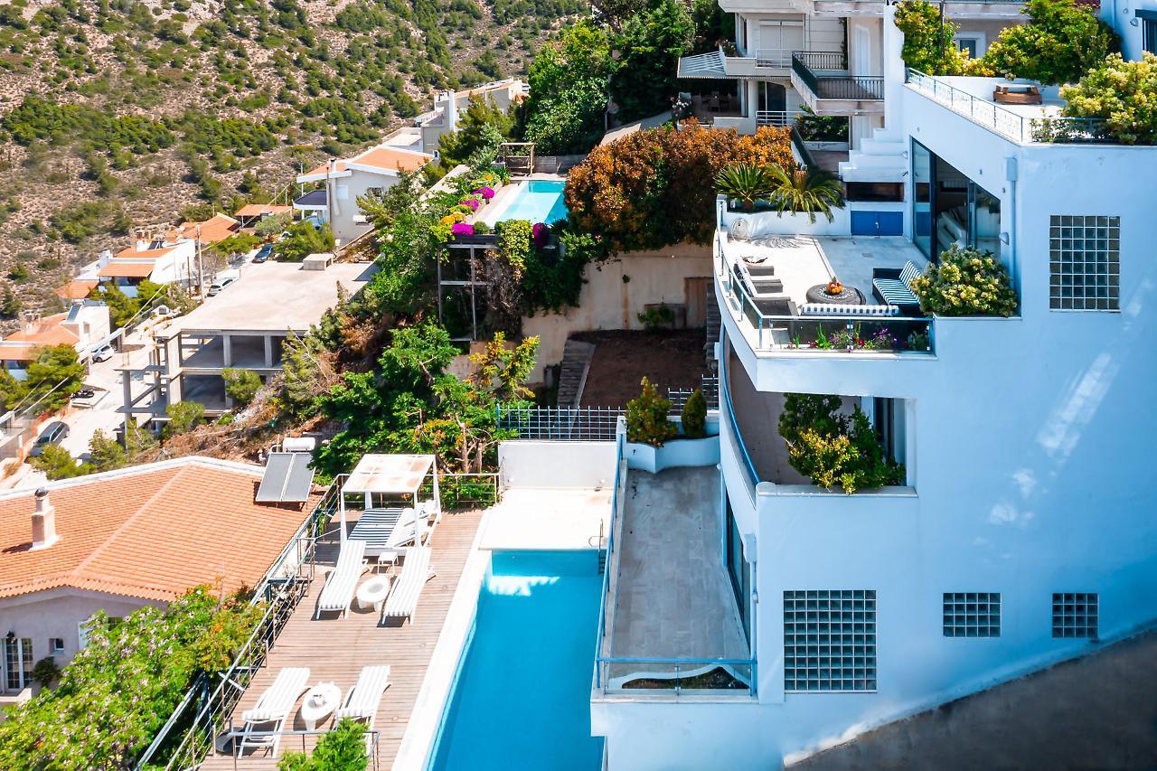 Villa Azure Voúla المظهر الخارجي الصورة